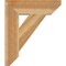 Ekena Millwork Traditional Slat Rough Sawn Bracket, Western Red Cedar, 6"W x 24"D x 28"H BKT06X24X28TRA06RWR - alternate 3
